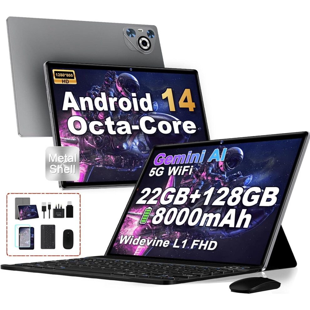 Jvvqtb Tablets Android 14 10 Inch Octa Core 22Gb Ram +128Gb Rom 3423564765463