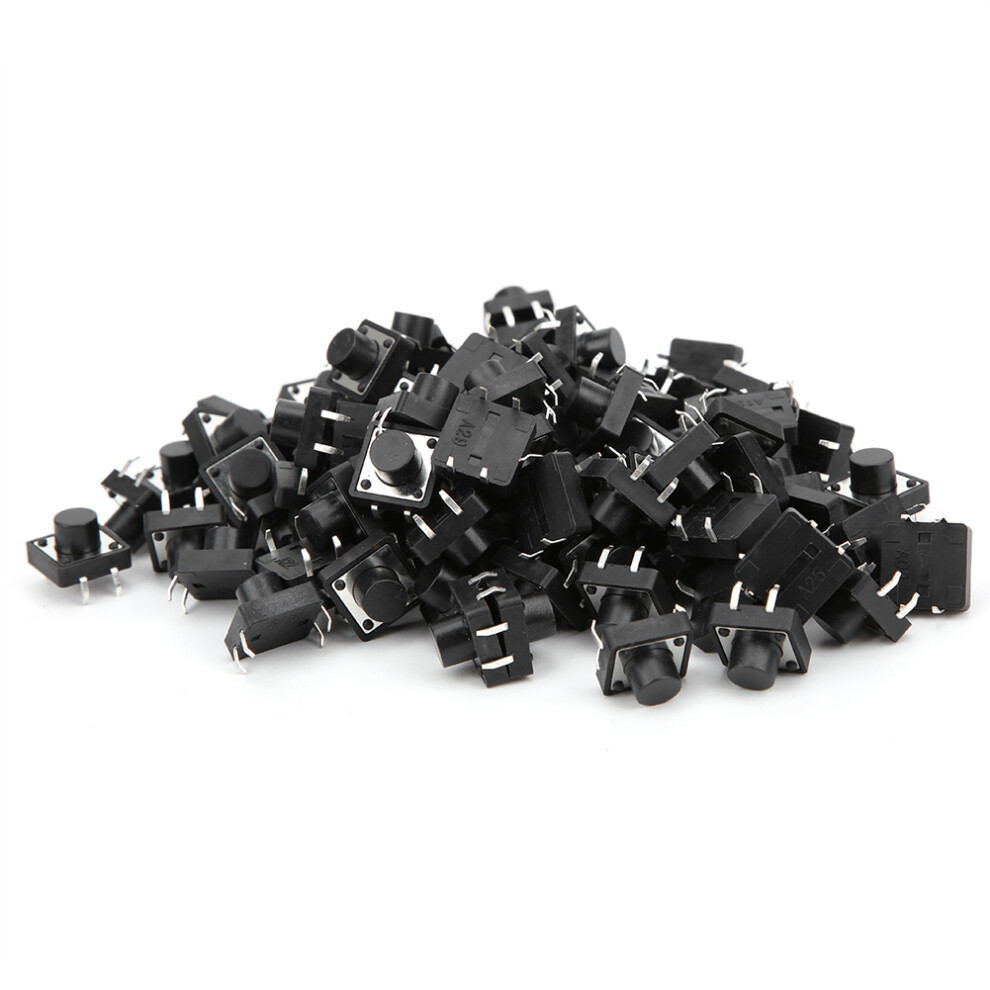 100PCs Momentary Tactile Button Switch Industrial