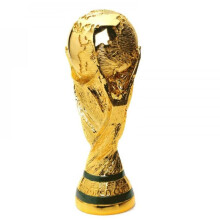 Resin Replica of Football World Cup Souvenir Trophy, Souvenir Collection Home/Office Decorations, Gifts for Fans