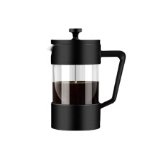 Coffee Maker Cold Brew 350ml Thickened Glass Pot Coffee Press for Tea and Frothed Milk, Durable and Easy to Clean
