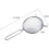 Filter – Mikroperforiertes Sieb – Reis-, Pasta-, Nudeln-, Gemüsefilter – Edelstahl – 20 cm. 3