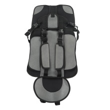semplice seggiolino portatile per auto, pieghevole, con cinghia regolabile, accessori da viaggio, seggiolino protettivo