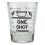 Copo medidor de vidro transparente pequeno de 45 ml Essential Bar Jigger Cocktail Tools Black Scale 2