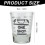 Copo medidor de vidro transparente pequeno de 45 ml Essential Bar Jigger Cocktail Tools Black Scale 6