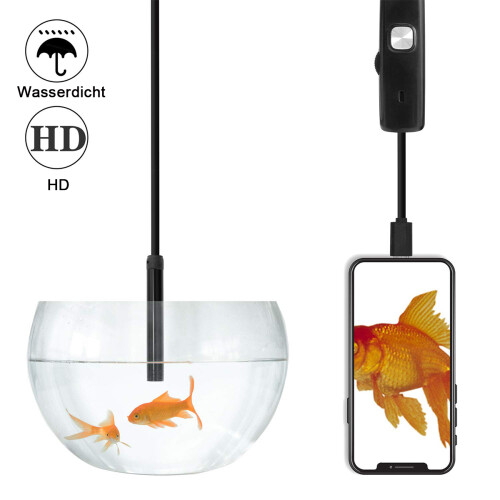 USB Android endoskop 2,0 megapixelový HD 2 v 1 pre smartfóny a tablety 2