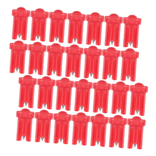 100pcs Eyelash Glue Bottle Tips Precision Applicator Needles for Eyelash Extensions Durable Anti-Blocking Design