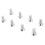 8Pcs Brake Disc Rotor Retaining Screw 4