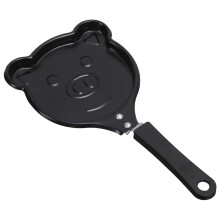 Cast Iron Mini Egg Frying Pan Non-Stick Cookware 6-Inch Compact Design for RV and Studio Kitchens Quick Heat Distribution