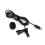 Omnidirectional Lavalier Mic, Type C, 1.5m, Black, Condenser 15