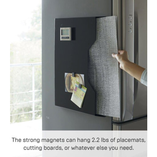 Untersetzer - YAMAZAKI HOME - 4887 - Magnetisch - Schwarz - 50 cm 2