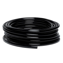 30m Micro Irrigation Hose - 4mm 6mm Black PVC Drip Line for Flexible Weatherproof Garden Farm Watering Systems