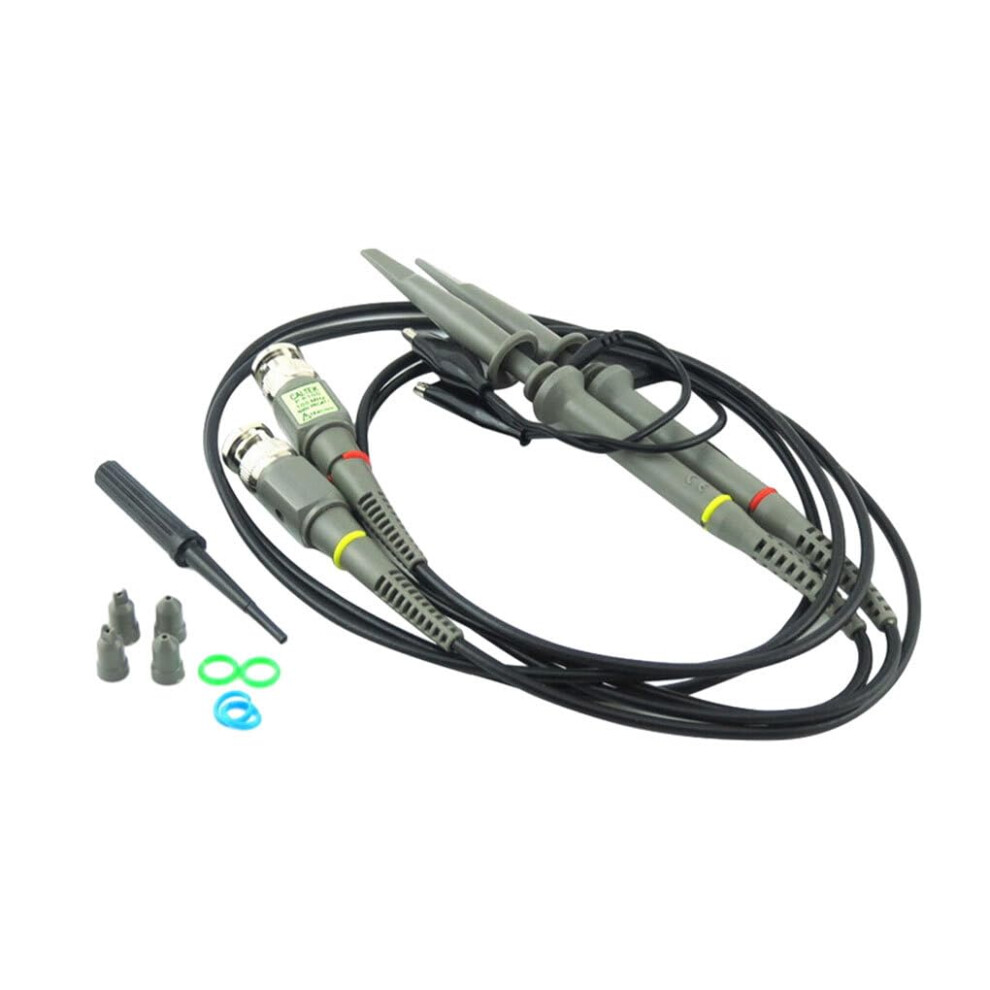 P6100 Oscilloscope Probe Kit - Metal Clip Probe For Precise Measurements, Compatible With Most Oscilloscopes 6482260368429