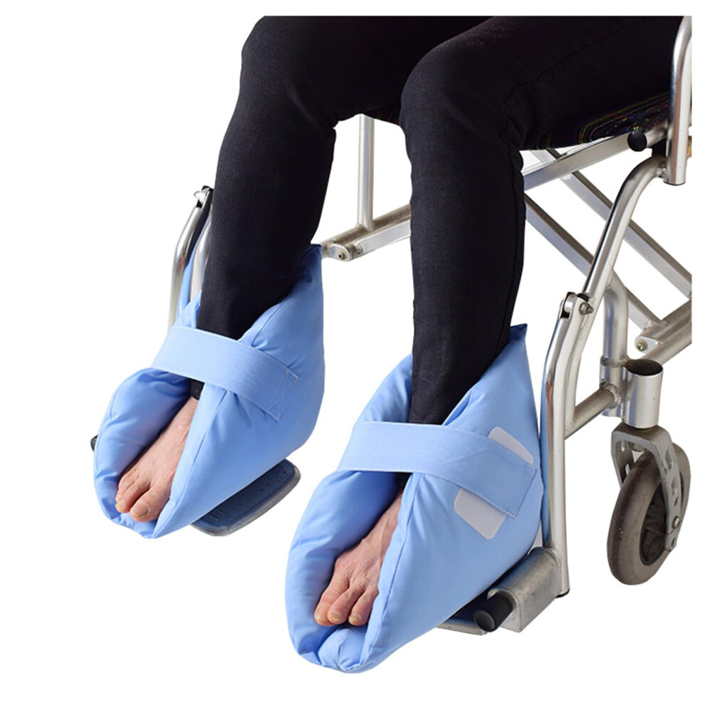Heel Protectors Cushion for Pain Relief, Foam Foot Pillow for Sores and Ulcers, Post-Surgery Recovery Support, Comfortable Leg Rest