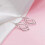 Classic Twisted Diamond-shape Multi-layer Earrings Long Earrings for or Birthday Present Sturdy and Cost-effective 5