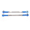 2Pcs Metal Front Steering Link Rod Tie Rods for 6
