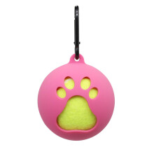 Standard Tennis Holder with Carabiner, Portable Pet Covers Holder for Dogs, Waterproof, Lightweight, Adjustable Size