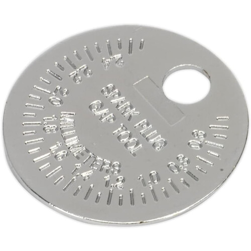 Spark Plug Gapper Circular Ramp Type 0.5-2.4mm Tool for Precision Spark Gap Adjustment and Compatibility 2