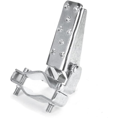 Folding Bicycle Steel Foot Step Pegs Adjustable Width Compatible with Most Bikes Silver Finish 1