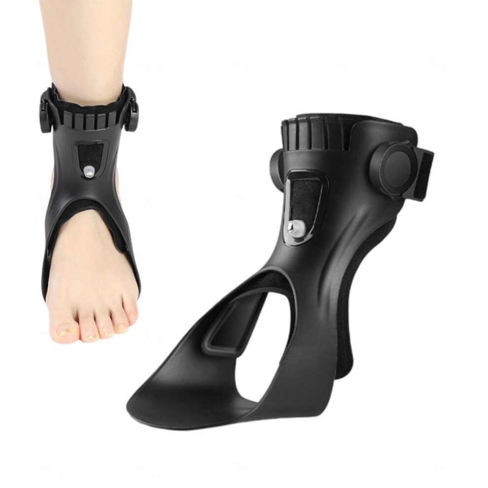 Drop Foot Brace for Hemiplegia, Lightweight Orthosis for Foot Drop, Left Size L, Compatible with Stroke Recovery Shoes