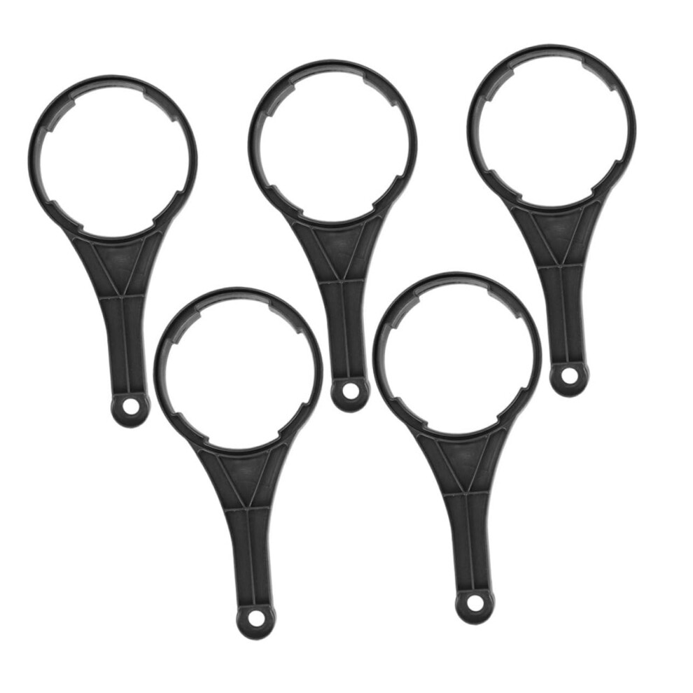 5Pcs Under Sink Water Filter Wrench Heavy Duty Spanner Tool For 10-Inch Water Purifier Housing Lightweight Design 6447073345722