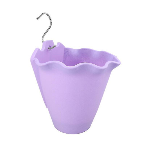 1pcs Plastic Wall Hanging Flower Pot