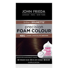 John Frieda Precision Foam Color Dark Chocolate Brown 4BG Volledig dekkende haarkleurkit Anti-vervaging Grijsdekking Diepe kleurverzadiging Haarverf