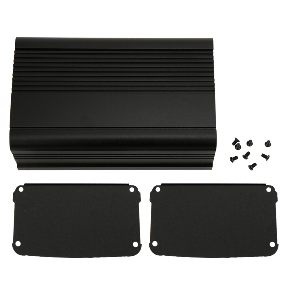 Aluminum Project Box Matte Enclosure Case Black 8320539767642