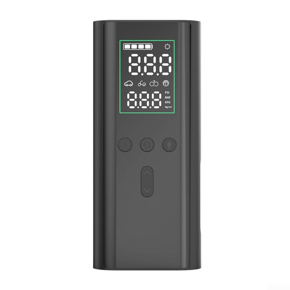 Portable Battery 8000 Mah With Tire Inflator For Emergencies Compact Design Efficient Air Pump And Power Bank 6447073347481