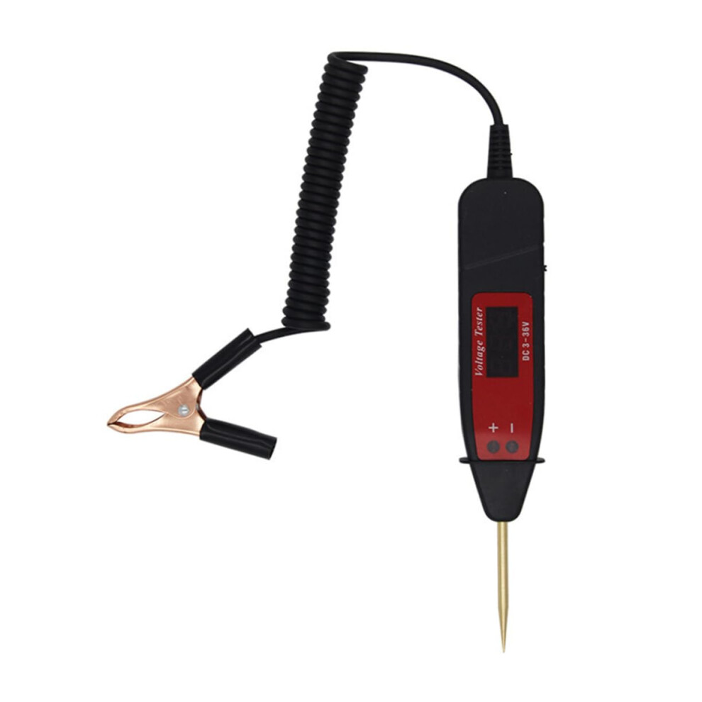 Digital Circuit Tester With Lcd Display Test Pen For Automotive And Home Voltage Testing Lightweight Accurate Reliable 6447073348389