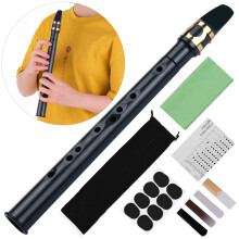 8-Loch Mini-Taschen-Saxophon ABS, 34 cm, Mehrere Farben