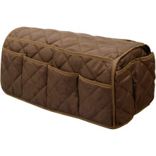 Sofa Arm Tray with 8 Pockets, Armchair Storage Bag and Remote Control Holder, Recliner Couch Organizer in Gray, Navy, Coffee
