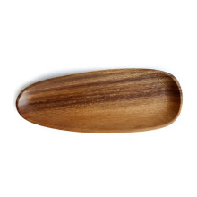 Vintage Solid Wood Breakfast Tray for Food Serving, Meat, Cheese, Vegetables - Large Kitchen Storage Board, 100% Natural Material