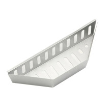 Electroplated Aluminum Charcoal Grill Basket for Charcoal Briquette Coal Fuel Holder (1Pcs/2Pcs)