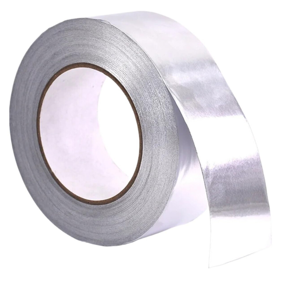 Aluminium Foil Tape 5M X 1Mm X 3Cm High Temperature Resistant Adhesive Sealing Tape For Duct Repairs 6447073349164