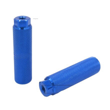 Bike Pegs 2 Pcs Aluminum Footrests for Mountain Bikes, Rear Stands Bicycle Pedals Accessories, Blue Color