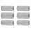 10pcs M8 Long Rod Nut Hex Hexagonal Sleeve Nut 3