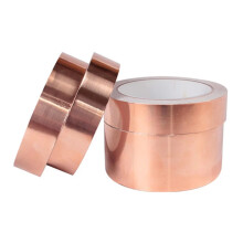 Aluminium Foil Tape 10mm Copper Foil Tape 10 Meters Single Side Conductive Shielding Snail Tape for DIY Stained Glass