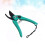 1pcs Black Tin Pruning Shear 4