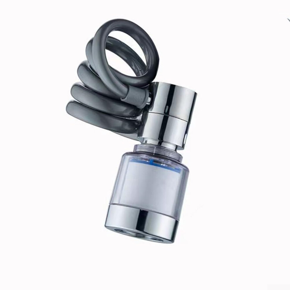 Extended Showerhead With Faucet Extension, Three-Level Pressurized Showerhead For Enhanced Water Flow And Adjustable Spray Settings 6447073349669
