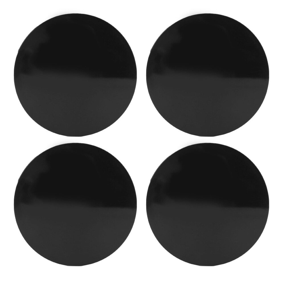 56Mm 4Pcs Car Wheel Center Hub Caps Compact Black 8320539768687