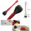 Woodworking Silicone Brush Tool Kit 4PCS Set - Soft Glue Brushes, Flat Scraper, Glue Application Tools 4