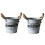 2pcs Iron Planter 1