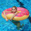 Intex Oppustelig badering donutmadras XXL 5