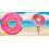 Intex Oppustelig badering donutmadras XXL 2