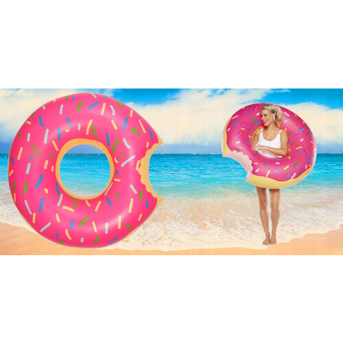 Intex Oppustelig badering donutmadras XXL 1