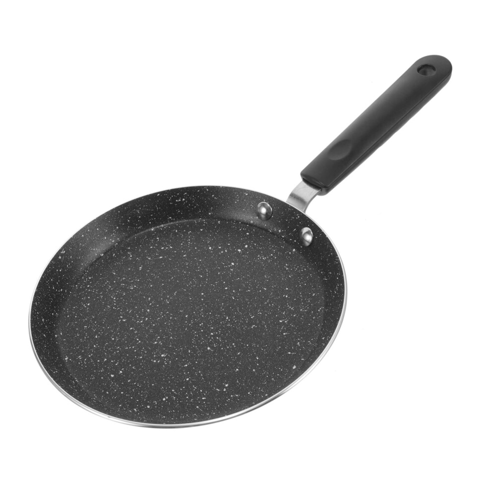 Non Stick Stone Omelette Pan Frying Pan 20cm for Eggs Pancakes Sandwiches Induction Gas Stove Compatible Black-image-OPC-PKB5TDZ-NEW