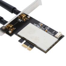 NGFF to PCIe WiFi Adapter Card 2.4G/5G for Windows/Linux Os X