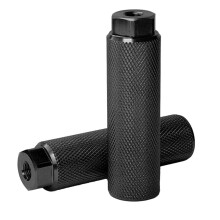 Bike Pegs 2pcs Aluminum Alloy Durable Mountain Bike Stunt Pegs for BMX and Freestyle Riding in Black