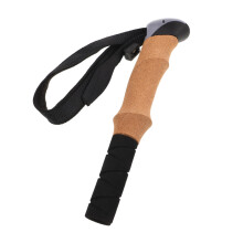 Trekking Pole Handle Replacement Lightweight Cork Antislip EVA Grip with Wrist Strap for Hiking Camping 23x5x4 CM