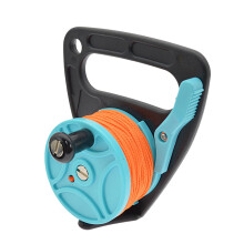 Scubas Dives Reel Kayak Anchor With 150ft High Visibility Retractable Line And Thumb Stoppers For Diving Spool
